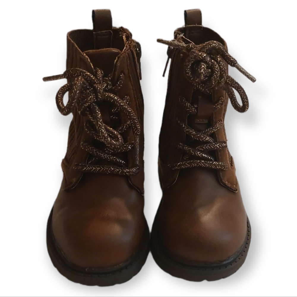 🍁fall Brown combat boots